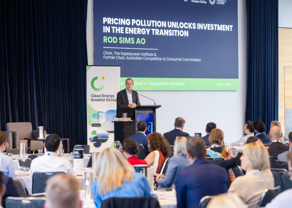 Pricing pollution unlocks investment in the energy transition