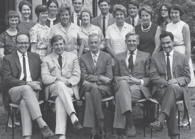Deeble, Scotton and staff 1970 (Medicare)